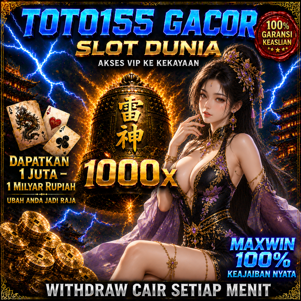 TOTO155 | Situs Slot Resmi No. 1 Indonesia | Link Slot777 Maxwin